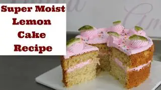 Lemon cake recipe tutorial Baking with Amari YT