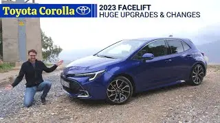 Toyota Corolla 2023 Facelift & GR Sport Trim - Short Review