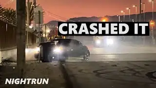 STREET DRIFTING my HR 350Z | NIGHTRUN