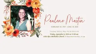 Paulene Martin - Thanksgiving Service
