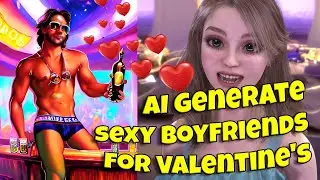 AI generate SEXY BOYFRIENDS for Valentine's Day