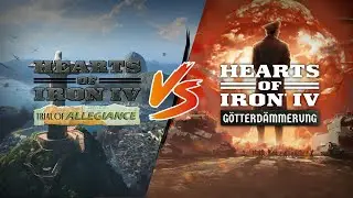[HOI4] WW2 - Trial of Allegiance VS Gotterdammerung - HOI4 Timelapse