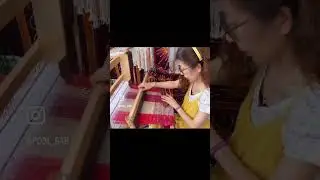 overshotweaving. #weaving #tableloom #handweaving #4shaftweaving #직조