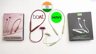 boAt Rockerz 210 ANC vs Mivi Collar Flash Pro - Best Neckband Under ₹2k in India