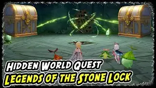 Legends of the Stone Lock World Quest Genshin Impact All 16 Stone Lock Locations