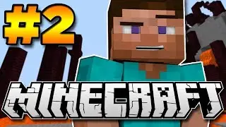 😱Второй день выживания в майнкрафте😱