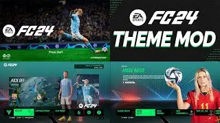EA FC 24 Theme Mod V1 For FIFA 23 TU17.1