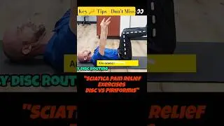 Sciatica Core Progression #2: Dead Bug Exercise for Relief 🔑 tips
