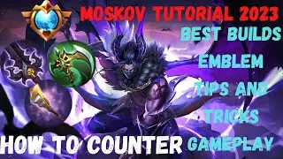 Moskov Guide/Tutorial 2023 | How to Counter Moskov |Moskov Best Build, Emblem, Tips and Tricks 2023