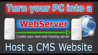 How to Make Your Website For Free and Host it from your Computer||Turn old computer into a WebServer
