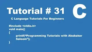 Adding two 2-D arrays in C programming language | Tutorial # 31