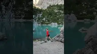 We went hiking in Dolomites to find a secret lake