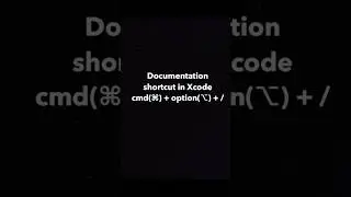 Mastering Documentation in Xcode: A Comprehensive Guide #XcodeDocumentation #DeveloperTools