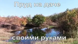 Пруд на даче своими руками без копки. Ландшафтный дизайн. Часть 2 - две недели спустя