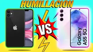 iPhone 11 vs Galaxy A55 ¿CUAL VALE LA PENA?