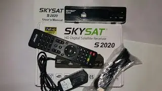 SkySat S 2020 Set Top Box Unboxing
