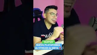 🚨 “SÚPER” la NUEVA PLATAFORMA para DIRECTOS de META 👀 