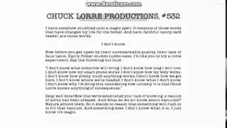 Chuck lorre productions, 