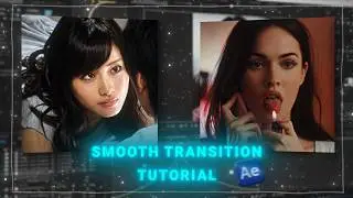 Smooth Transition tutorial in after effects ✨