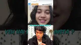 Indian love on omegle #shorts