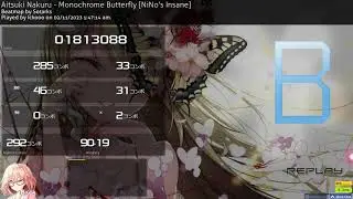 osu! Aitsuki Nakuru - Monochrome Butterfly (Insane) 90.19%