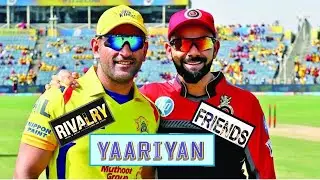 Dosti Video II Dhoni & Virat #CSK #RCB #IPL #cricket  ♥️🔥