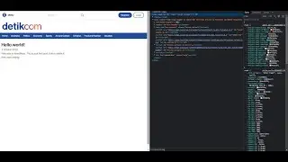 Bricks Builder: Logo and Scrolling Horizontal Menu Navigation
