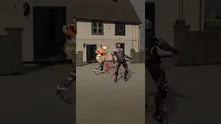 Game animation in blender 