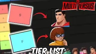 Multiversus 1.3.2 PATCH Character TIER LIST (MVS Character Tierliest #1)