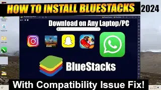 How to Download and Install Bluestacks in Laptop / PC 🔥 Bluestacks Download Kaise Kare Windows 10 11