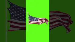 Green Screen USA Flag || USA Flag Animation #viral #chromakey #usa #animation #flag #video #video