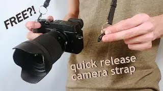 DIY quick release camera strap - for free?