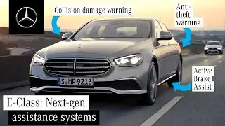 Safety & Assistance Systems in the New E-Class