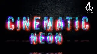 Filmora x Intro - Cinematic Text Effect in Filmora x | Neon Intro in Filmora X 