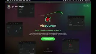 VibeCursor – Beautiful Cursor Trails for macOS