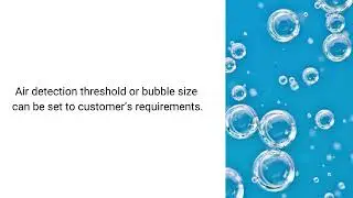 AD10 - AirGuard Advanced Safety Non-invasive Air Bubble Sensor