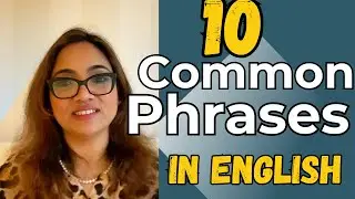 10 Common phrases in English| Speak with Shyla