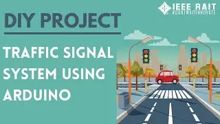 How to make traffic signal system using Arduino - Proteus