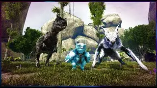 Ark Elemental Day #12 Taming a Ice Owl and Ice Managarmer