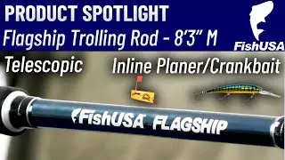 FishUSA Flagship Trolling Rod - 8'3