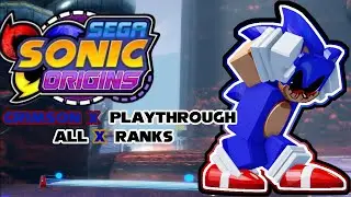 Crimson X Playthrough + All X Ranks - SEGASonic: Origins