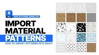How to import custom fill patterns into Revit - Autodesk Revit Tutorial