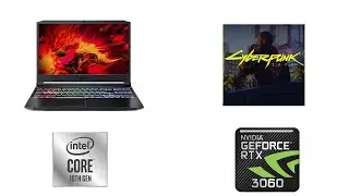 Cyberpunk 2077 Speed Run Test - i7-10750h RTX 3060 (Acer Nitro 5)