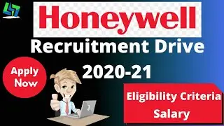 Honeywell Recruitment 2020 | Eligibility Criteria , Salary | For Freshers