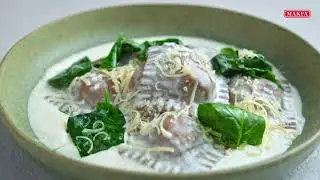 Блюда из муки MAKFA | Равиоли из полбы с картофелем и сырным соусом