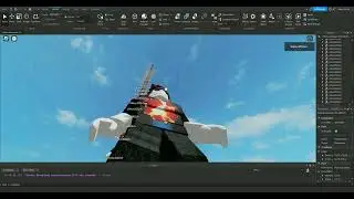 как сделать модельку  персонажа в Roblox Studio