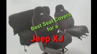 Rough Country Seat Cover Set Installation on  Jeep Cherokee XJ 