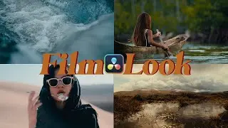 The best way to get the Film Look in Davinci Resolve!