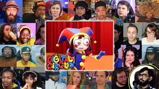 The Amazing Digital Circus Pilot Episode Reaction Mashup | GLITCH