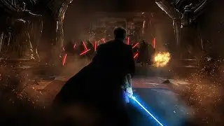 DARTH VEARADUN VS JEDI MASTER